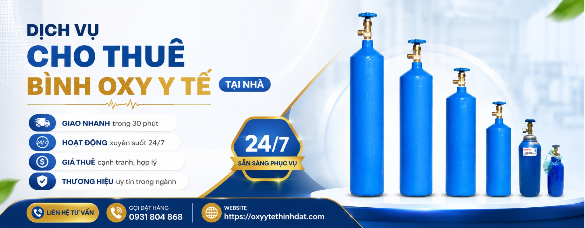 Oxy Y Tế Thịnh Đạt